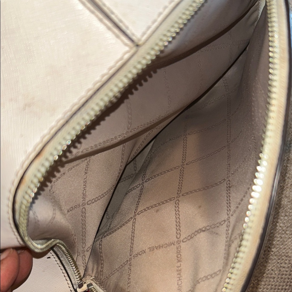 Michael Kors Tan Perforated Logo Bag - Picture 7 of 7